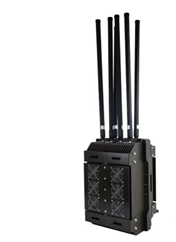  双塔手拉箱式大功率低空防御反制设备