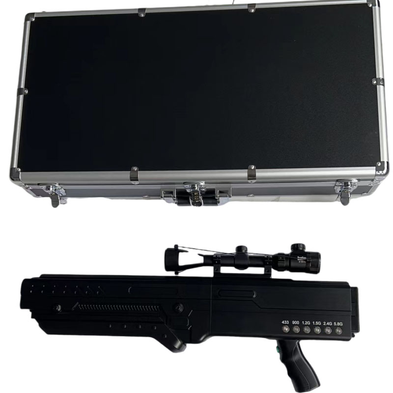  双塔手持便携式枪型低空防御反制六通道A型